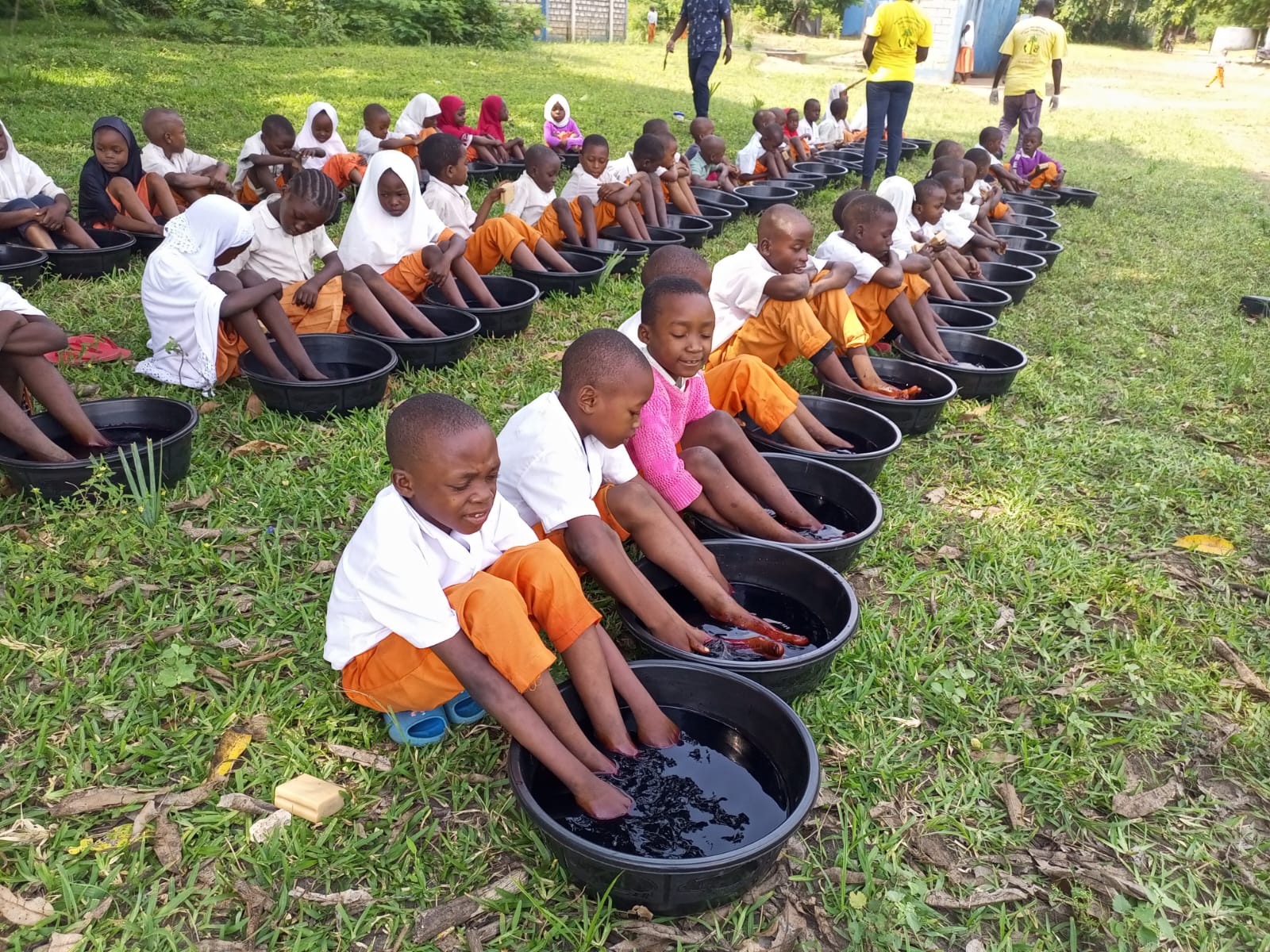 Jiggers eradication campaign in schools by MFKI